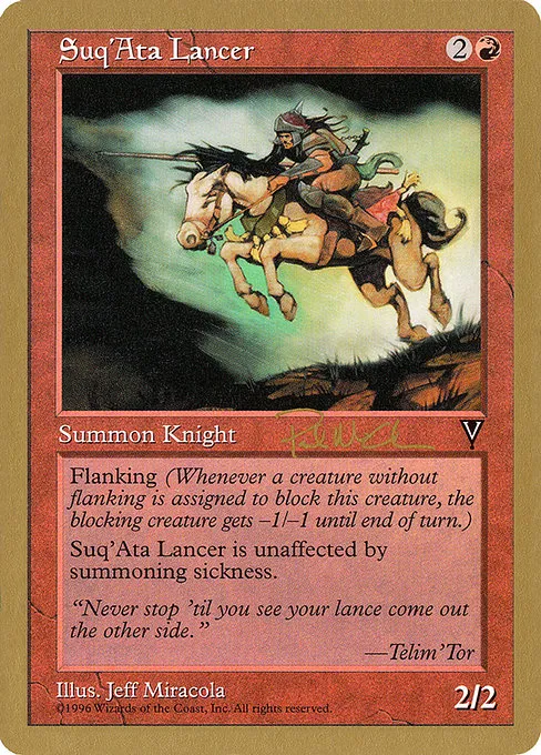 Suq'Ata Lancer - 1997 Paul McCabe