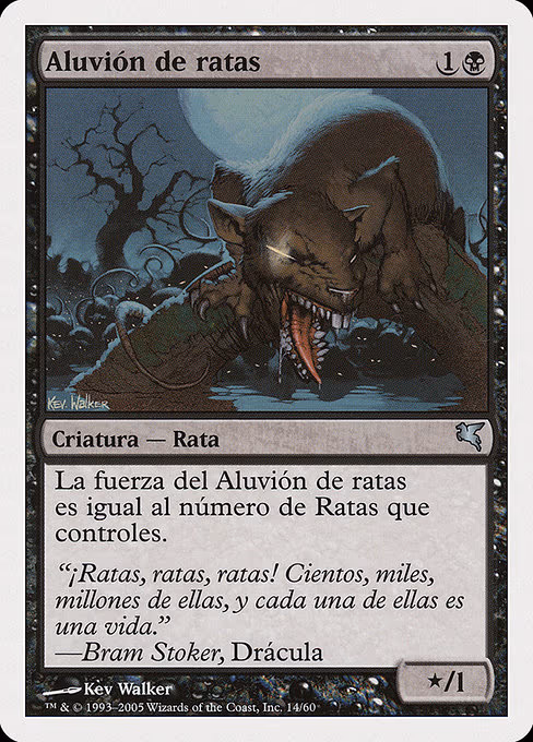 Swarm of Rats (Spanish) - "Aluvion de ratas"