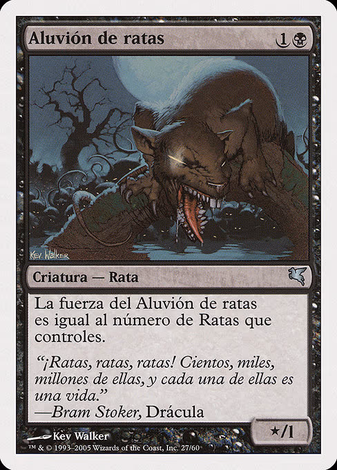 Swarm of Rats (Spanish) - "Aluvion de ratas"