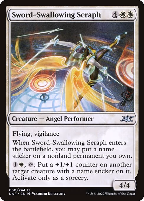 Sword-Swallowing Seraph - U (30)