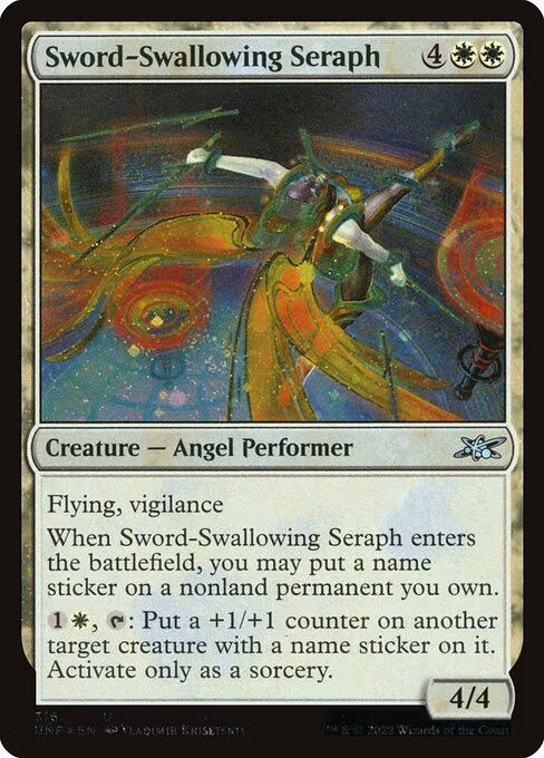 Sword-Swallowing Seraph - U (316)
