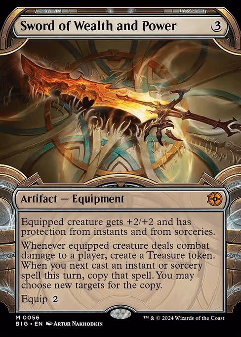 Sword of Wealth and Power - M (56)