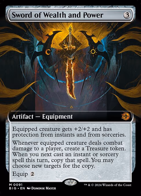 Sword of Wealth and Power - M (91)