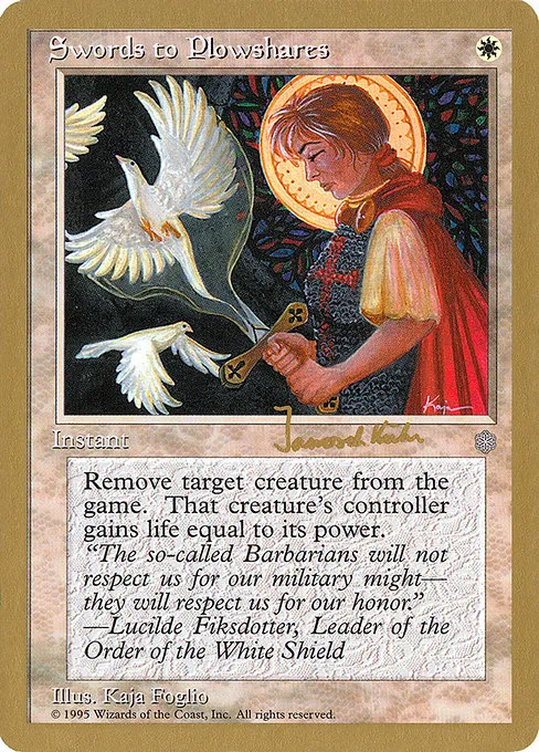 Swords to Plowshares - 1997 Janosch Kuhn
