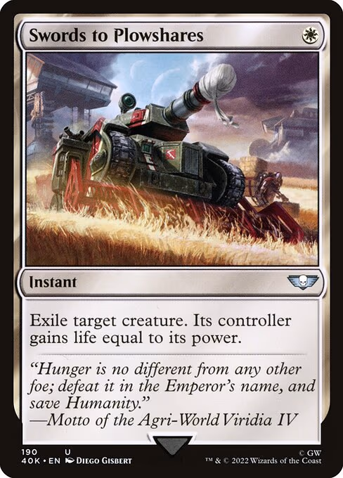 Swords to Plowshares - U (190)