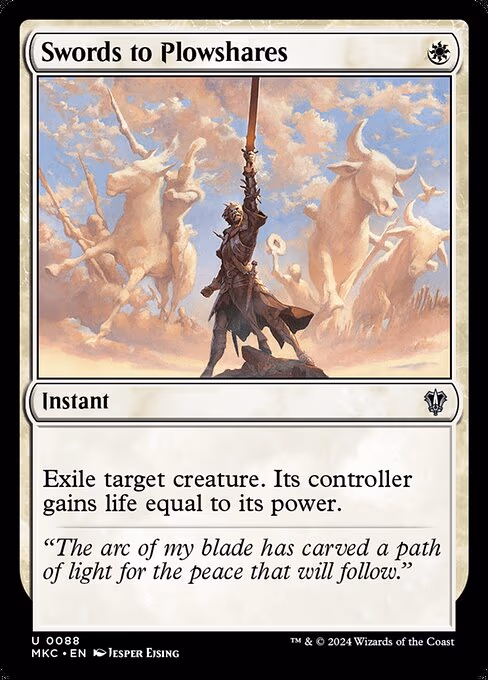 Swords to Plowshares - U (88)