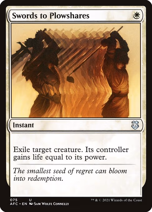 Swords to Plowshares - U (75)