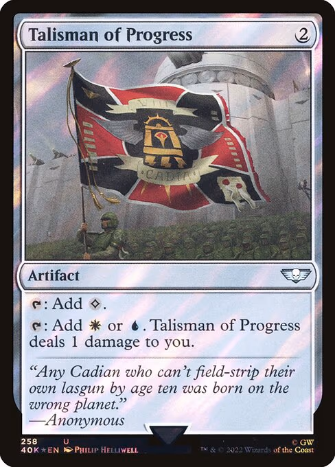 Talisman of Progress