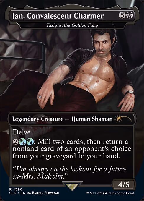 Ian, Convalescent Charmer - Tasigur, the Golden Fang