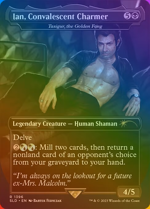 Ian, Convalescent Charmer - Tasigur, the Golden Fang