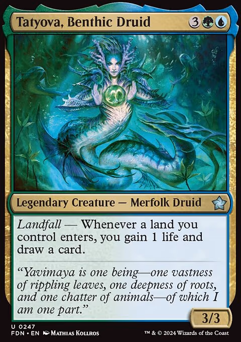 Tatyova, Benthic Druid - U (247)