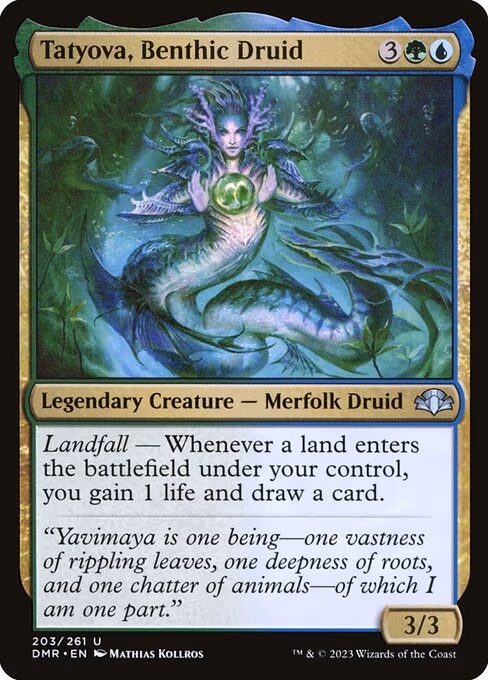 Tatyova, Benthic Druid - U (203)
