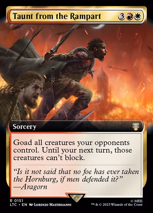 Taunt from the Rampart