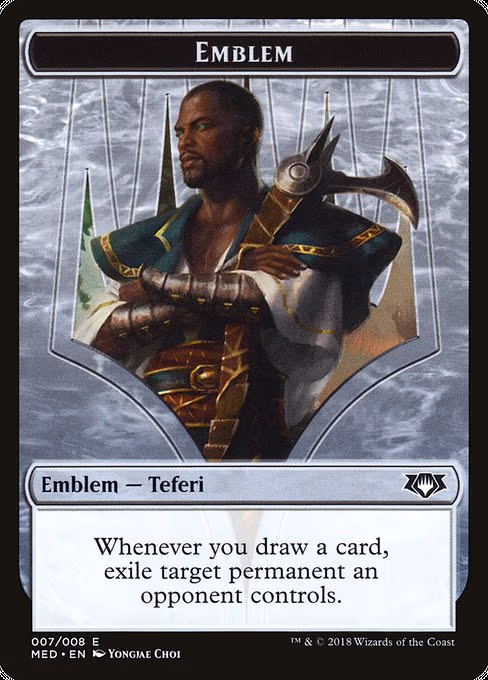 Emblem - Teferi, Hero of Dominaria