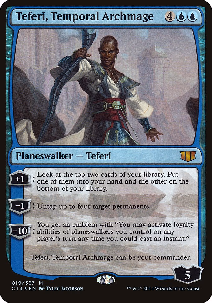 Teferi, Temporal Archmage (Commander 2014) - M (19)