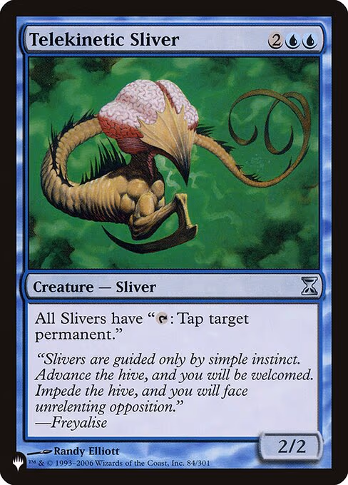 Telekinetic Sliver - U (84/301)