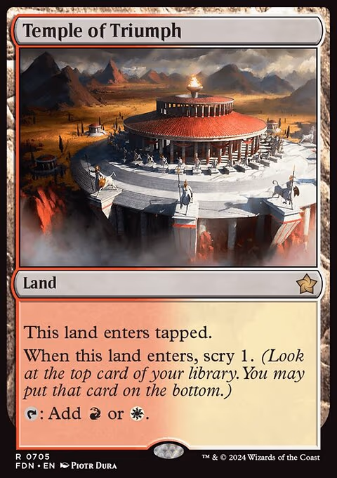 Temple of Triumph - R (705)