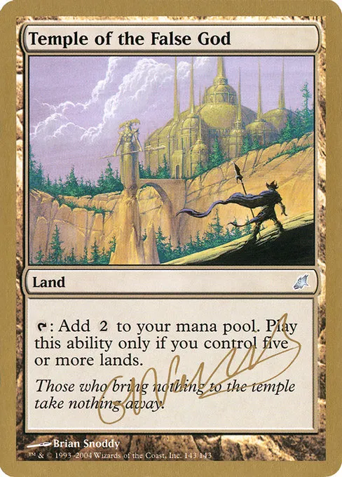 Temple of the False God - 2004 Gabriel Nassif