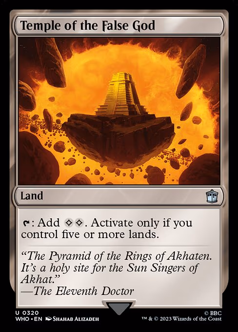 Temple of the False God