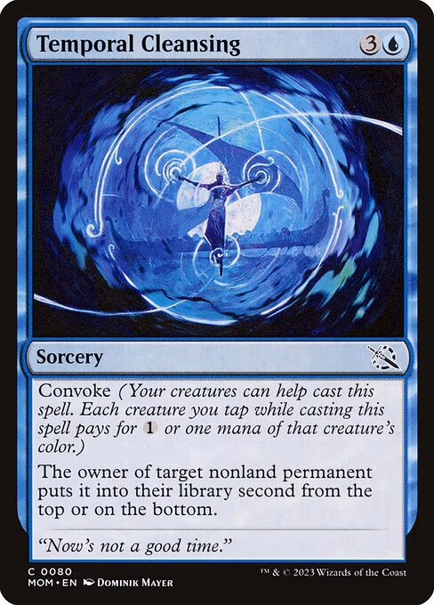 Temporal Cleansing