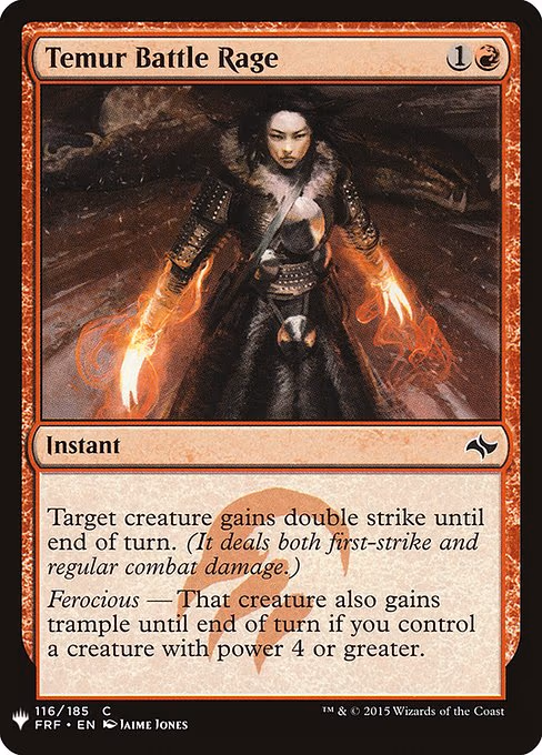 Temur Battle Rage