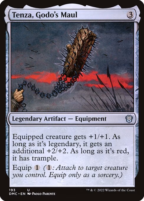 Tenza, Godo's Maul