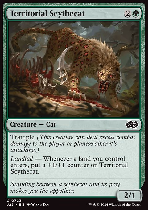 Territorial Scythecat