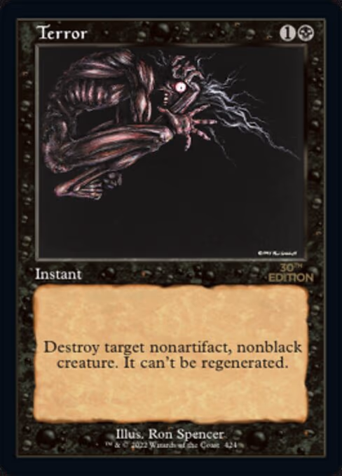 Terror (Retro Frame)