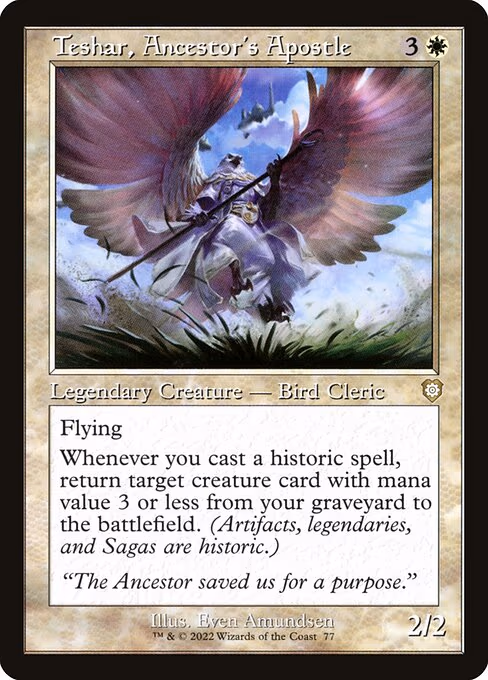 Teshar, Ancestor's Apostle (Retro Frame)
