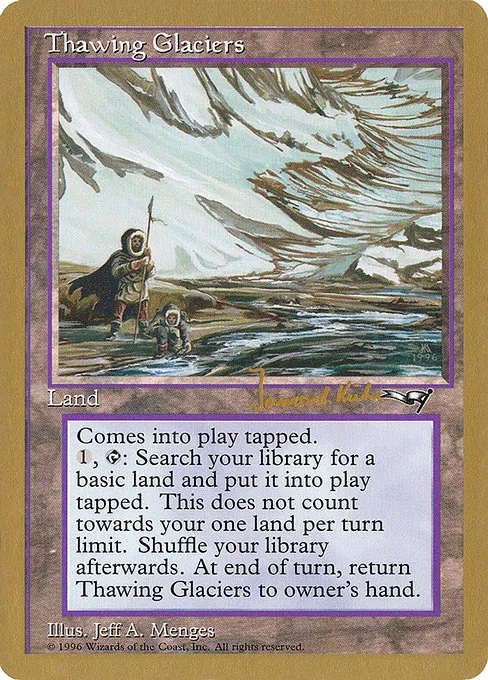 Thawing Glaciers - 1997 Janosch Kuhn