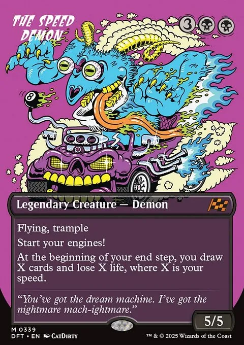 The Speed Demon - M (339)