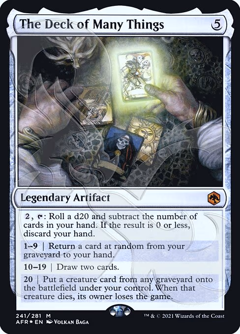 The Deck of Many Things