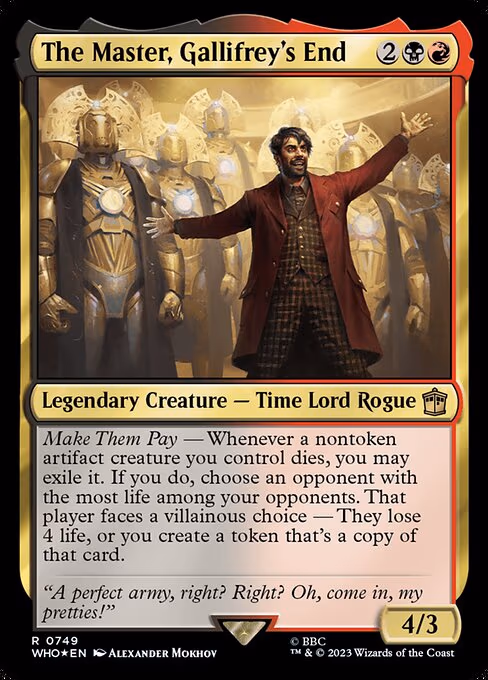 The Master, Gallifrey's End