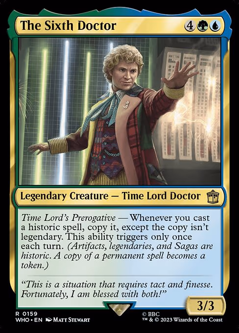 The Sixth Doctor