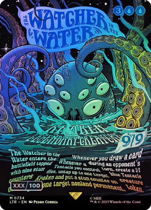 The Watcher in the Water (Borderless Poster) (Serial Numbered)