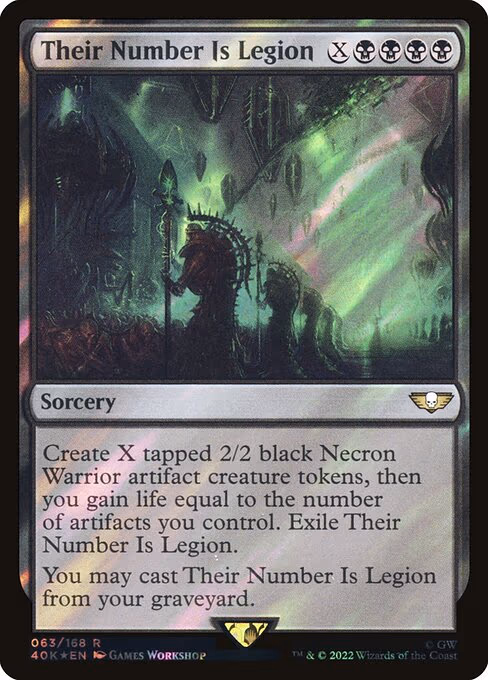 Their Number Is Legion