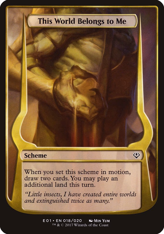 This World Belongs to Me (Archenemy: Nicol Bolas)