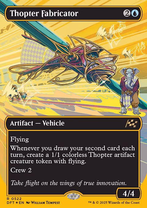 Thopter Fabricator