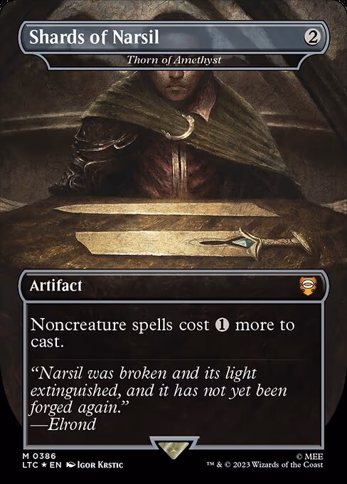 Shards of Narsil - Thorn of Amethyst