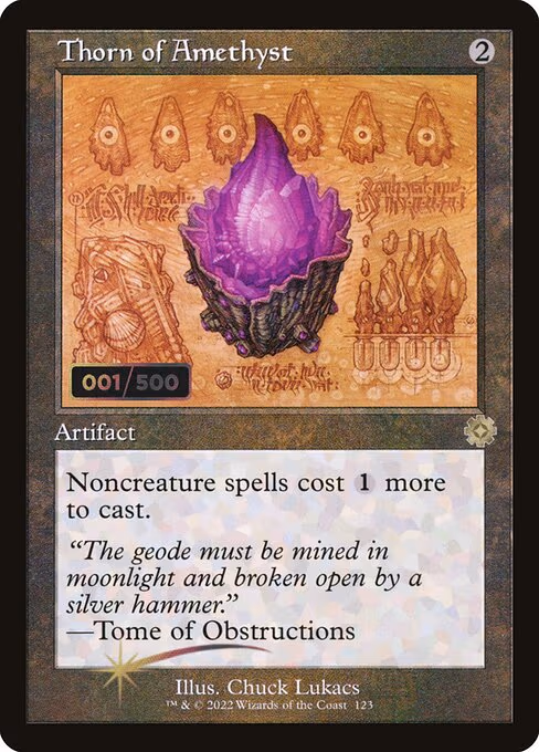 Thorn of Amethyst (Schematic) (Serial Numbered)