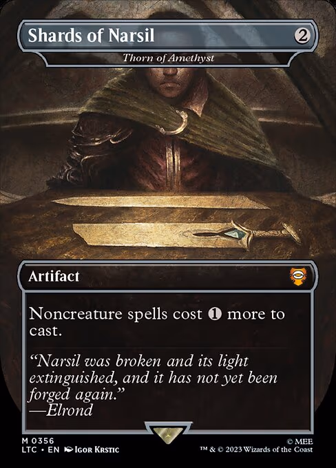 Shards of Narsil - Thorn of Amethyst
