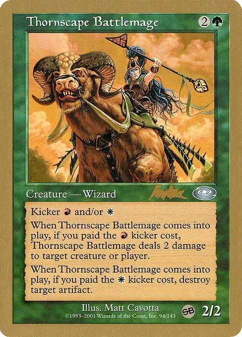 Thornscape Battlemage - 2002 Brian Kibler