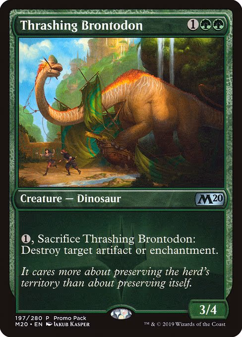 Thrashing Brontodon