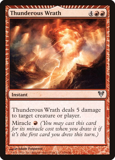 Thunderous Wrath - U (160)