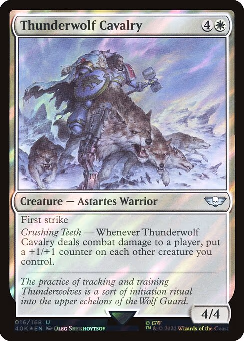 Thunderwolf Cavalry