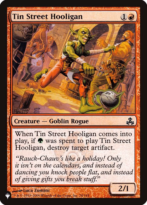 Tin Street Hooligan