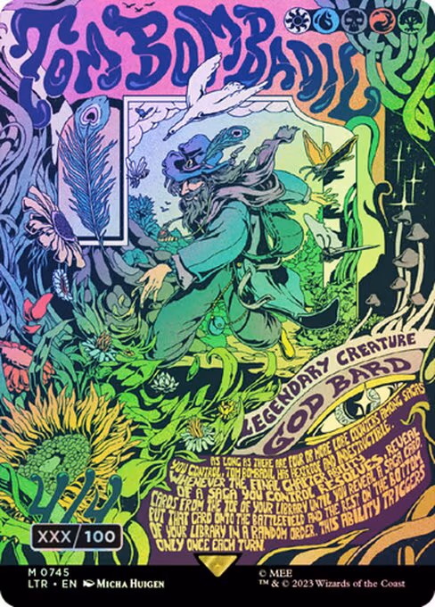 Tom Bombadil (Borderless Poster) (Serial Numbered)