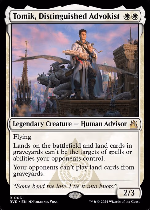Tomik, Distinguished Advokist