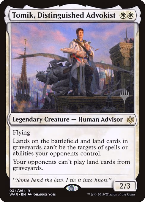 Tomik, Distinguished Advokist