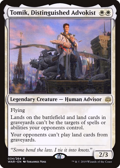 Tomik, Distinguished Advokist